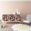 Vinilo Muebles Tropical Sagana - Adhesivo De Pared - Revestimiento Sticker Mural Decorativo - 40x60cm