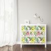 Vinilo Muebles Tropical Caballeros - Adhesivo De Pared - Revestimiento Sticker Mural Decorativo - 40x60cm