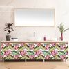 Vinilo Muebles Tropical Matusdo - Adhesivo De Pared - Revestimiento Sticker Mural Decorativo - 40x60cm