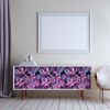 Vinilo Muebles Tropical Gyoza - Adhesivo De Pared - Revestimiento Sticker Mural Decorativo - 40x60cm