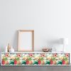 Vinilo Muebles Tropical Jantharat - Adhesivo De Pared - Revestimiento Sticker Mural Decorativo - 40x60cm