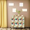 Vinilo Muebles Tropical Jantharat - Adhesivo De Pared - Revestimiento Sticker Mural Decorativo - 40x60cm