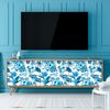 Vinilo Muebles Tropical Patomchai - Adhesivo De Pared - Revestimiento Sticker Mural Decorativo - 40x60cm