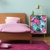 Vinilo Muebles Tropical Kyohei - Adhesivo De Pared - Revestimiento Sticker Mural Decorativo - 40x60cm