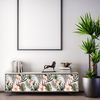 Vinilo Muebles Tropical Cabimas - Adhesivo De Pared - Revestimiento Sticker Mural Decorativo - 40x60cm