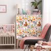 Pegatina Muebles Para Niños Animales De Peluche - Adhesivo De Pared - Revestimiento Sticker Mural Decorativo - 40x60cm