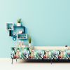 Vinilo Muebles Tropical Arue - Adhesivo De Pared - Revestimiento Sticker Mural Decorativo - 40x60cm