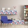 Vinilo Muebles Tropical Flores De Loto - Adhesivo De Pared - Revestimiento Sticker Mural Decorativo - 40x60cm