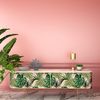 Vinilo Muebles Tropical Chonticha - Adhesivo De Pared - Revestimiento Sticker Mural Decorativo - 40x60cm