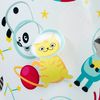 Vinilos Fosforescente Animales Astronautas En El Espacio - Adhesivo De Pared - Revestimiento Sticker Mural Decorativo - 160x120cm