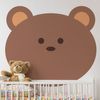 Papel Pintado Prepegado - Osito De Peluche Xl - Adhesivo De Pared - Revestimiento Sticker Mural Decorativo - L-h85xl90cm