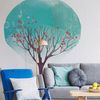 Papel Pintado Prepegado Arbre Abstrait - Adhesivo De Pared - Revestimiento Sticker Mural Decorativo - L-h95xl90cm