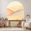 Papel Pintado Prepegado - Arco Del Atardecer Del Desierto Gigante - Adhesivo Pared - Sticker Revestimiento - L-h127xl90cm