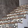 Vinilo Escalera Azulejos Tholina X 2 - Adhesivo Pared - Sticker Revestimiento - 40cmx140cm-2debandes20cmx140cm