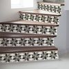 Vinilo Escalera Azulejos Ronildo X 2 - Adhesivo Pared - Sticker Revestimiento - 29cmx101.5cm-2bandesde14.5cmx101.5cm