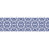 Vinilo Escalera Azulejos Ornamentos Clásicos X 2 - Adhesivo Pared - Sticker Revestimiento - 25cmx87,5cm-2bandesde12.5cmx87.5cm