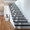 Vinilo Escalera Baldosas De Cemento Svein X 2 - Adhesivo Pared - Sticker Revestimiento - 38cmx133cm-2bandesde19cmx133cm