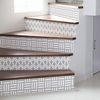 Vinilo Escalera Karlstad X 2 - Adhesivo De Pared - Revestimiento Sticker Mural Decorativo - 2tirasde21cmx147cm