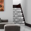 Vinilo Escalera Azulejos Attila X 2 - Adhesivo De Pared - Revestimiento Sticker Mural Decorativo - 2tirasde14cmx98cm