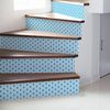 Vinilo Escalera Halvor X 2 - Adhesivo De Pared - Revestimiento Sticker Mural Decorativo - 2tirasde19cmx133cm