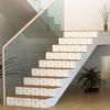 Vinilos Escaleras Escandinavas Edard - Adhesivo De Pared - Revestimiento Sticker Mural Decorativo - 2tirasde14cmx98cm