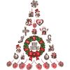 Vinilo Navidad Arbol De Navidad Navidad - Adhesivo De Pared - Revestimiento Sticker Mural Decorativo - 40x45cm