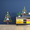 Vinilo Navidad Todos Los Artículos De Navidad - Adhesivo De Pared - Revestimiento Sticker Mural Decorativo - 100x155cm