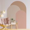 Papel Pintado Prepegado - Pastel Trio Des Arches - Adhesivo De Pared - Revestimiento Sticker Mural Decorativo - M-h85xl60cm