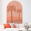 Papel Pintado Prepegado Arco De Palma Del Desierto - Adhesivo De Pared - Revestimiento Sticker Mural Decorativo - Xl-h200xl120cm