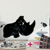 Vinilo Pizarra Rinoceronte + 4 Tizas Liquidas - Adhesivo De Pared - Revestimiento Sticker Mural Decorativo - 115x180cm