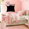 Vinilo Pizarra Design Princesse - Adhesivo De Pared - Revestimiento Sticker Mural Decorativo - 85x75cm