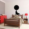 Vinilo Pizarra Selle Con Una Pelota - Adhesivo De Pared - Revestimiento Sticker Mural Decorativo - 125x 85cm