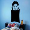 Vinilo Pizarra Lionel Messi - Adhesivo De Pared - Revestimiento Sticker Mural Decorativo - 115x50cm