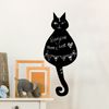 Vinilo Pizarra El Gato - Adhesivo De Pared - Revestimiento Sticker Mural Decorativo - 115x45cm