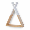 Estante Flotante Tipi Madera De Fresno Childwood Wstipi - Blanco