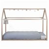 Cldhome Estructura De Cama Casita 208x98x148 Cm Natural Childhome