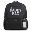 Childhome Bolsa Para Pañales Daddy Bag 40x20x47 Cm Negro