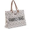 Cldhome Bolso De Pañales Family Bag Lona Leopardo Childhome