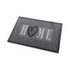 Alfombra De Entrada Con Motivo "home" - L 80 X A 50 X H Cm - Gris Claro