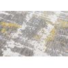 Diseño Streaks - Alfombra Abstracta Atlantic - Hecha En Bélgica  - Acabado A Mano - Antideslizante Natural - Algodón - Poliéster - Sea Bright Sunny - 80 X 150 Cm