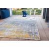 Streaks Design - Alfombra Abstracta Atlantic - Hecha En Bélgica  - Acabado A Mano - Antideslizante Natural - Algodón - Poliéster - Sea Bright Sunny - 170 X 240 Cm