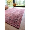 Da Mosto Design - Alfombra Palazzo Old Medallion - Hecha En Bélgica  - Acabado A Mano - Antideslizante Natural - 85% Algodón - 15% Poliéster - Rojo Borgia - 170 X 240 Cm