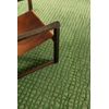 Trammel Design - Alfombra Estructurada - Fabricada En Bélgica  - Acabado A Mano - Antideslizante Natural - 100% Poliéster - Verde Alta - 80 X 150 Cm