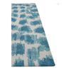 Alfombra - Colección Ikat Beneffito - Azul Verano - Alfombra - Azul - 200x280cm - Alfombra Estampada, Acabado Artesanal, Tejiendo En Bélgica - Alfombra Moderna De Calidad