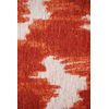 Alfombra - Colección Ikat Beneffito - Naranja Sangre - Alfombra - Naranja - 200x280cm - Alfombra Estampada, Acabado Artesanal, Tejiendo En Bélgica - Alfombra Moderna De Calidad