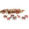 E2d Puzzle Arcoiris En Madera - Elefante