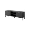 Mesa Tv Lars Rtv153 2d 154x40x54 Negro & Dorado