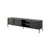 Mesa Tv Lars Rtv203 3d 203x40x54 Negro & Dorado