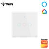 M0l0 Powered By Tuya - 3 Gangs Smart Light Switch White Color - Wifi