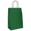 Bolsa De Papel Fama Verde Oscuro Con Asas 31 X 11 X 42 Cm (25 Unidades)